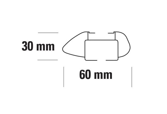 Поперечины GeV Thor GE A9502-9615 (GE A9502-9615) GeV Thor на интегрированные рейлинги