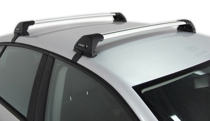 Поперечини Mitsubishi Mirage (mkVI) 2020&rarr; (WH S25B-K681) Whispbar Flush Black на гладкий дах