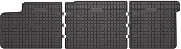 Гумові коври Volkswagen Transporter (T5) 2003-2015 / (T6) 2015&rarr; (Double Cab)(2 ряд) (FG D00731) в салон Frogum El Toro