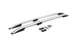 Рейлинги на крышу TOYOTA LC 120 2004-2009 цельные серые SKYPORT