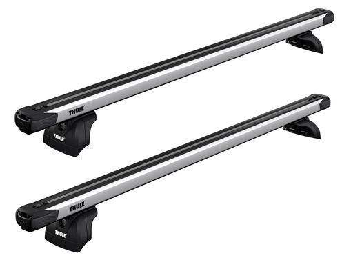 Поперечки Land Rover Discovery (mkV) 2017&rarr; (TH 769-753-4080) Thule Slidebar на інтегровані рейлінги