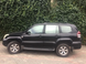 Рейлинги на крышу TOYOTA LC 120 2004-2009 цельные черные SKYPORT