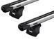 Поперечки Land Rover Discovery (mkV) 2017&rarr; (TH 769-753-4080) Thule Slidebar на інтегровані рейлінги