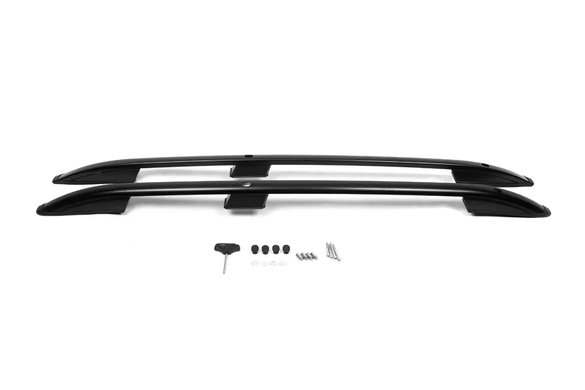 Рейлинги на крышу PEUGEOT 3008 2009-2016 цельные черные SKYPORT