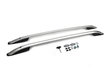Рейлинги на крышу TOYOTA RAV4 2006-2013 цельные серые SKYPORT