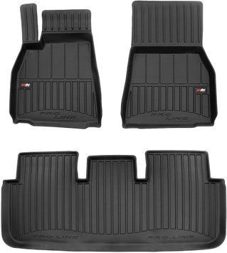 Поліуретанові коври Tesla Model S 2021&rarr; (FG 3D428898) в салон Frogum Pro-Line