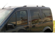 Рейлинги на крышу Ford Connect 2002-2015 цельные серые CROWN короткая база