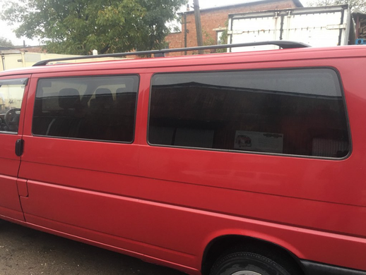 Рейлинги на крышу VOLKSWAGEN T4 1996-2003 ножка из металла черные