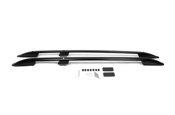 Рейлинги на крышу LAND ROVER RANGE ROVER SPORT 2014+ цельные черные SKYPORT