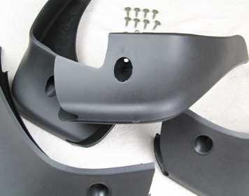 бризковики Nissan Qashqai 2007-2013 повний комплект 4 шт.