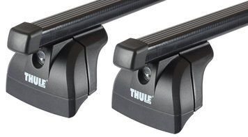 Поперечки Mini Cooper (mkIII)(F55; F56) 2013&rarr; (TH 760-753-4020) Thule Squarebar на інтегровані рейлінги
