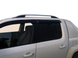 Рейлинги на крышу VOLKSWAGEN AMAROK 2010+ цельные серые SKYPORT