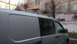 Рейлинги на крышу Fiat Scudo 2007-2016 ножка из металла хром короткая база