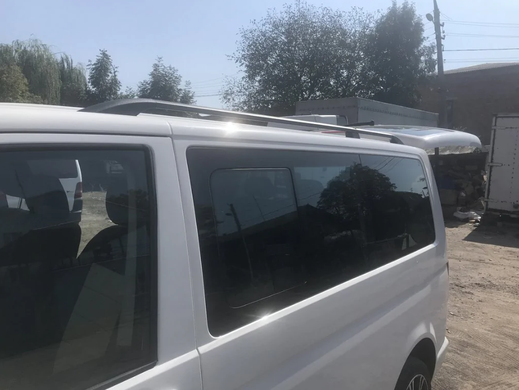 Рейлинги на крышу VOLKSWAGEN T5 2021+ ножка из металла черные короткая база