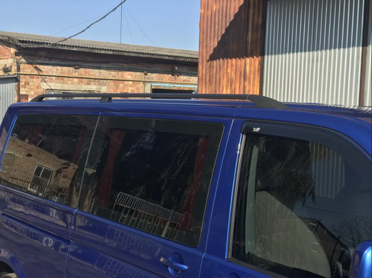 Рейлинги на крышу VOLKSWAGEN T5 2021+ ножка из металла черные короткая база