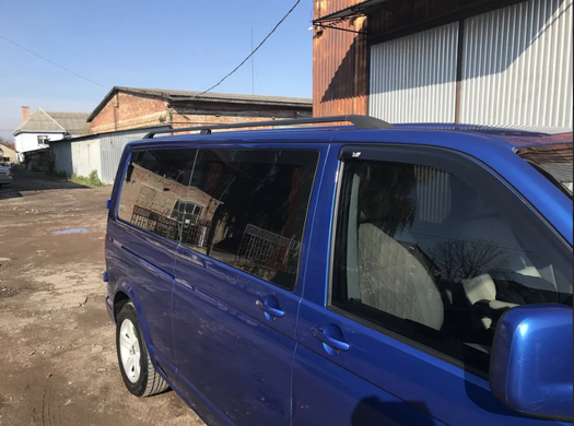 Рейлинги на крышу VOLKSWAGEN T5 2021+ ножка из металла черные короткая база