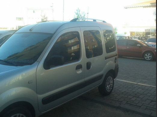 Рейлинги на крышу RENAULT KANGOO 1999-2008 ножка из пластика хром