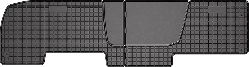 Гумові коври Renault Trafic (mkII-mkIII) 2001→; Opel Vivaro (mkI-mkII) 2001-2018; Nissan Primastar 2001-2015 / NV300 2014→; Fiat Talento 2016-2020 (2 ряд) (FG 546146) в салон Frogum El Toro