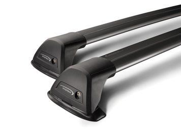 Поперечки Haval Jolion (mkI) 2020&rarr; (WH S25B-K1134) Whispbar Flush Black на інтегровані рейлінги