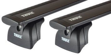 Поперечки Hyundai Santa Fe (mkII) 2006-2012; Daihatsu Terios (mkI) 1997-2005 (TH 960B-753-3024) Thule Wingbar на штатне місце