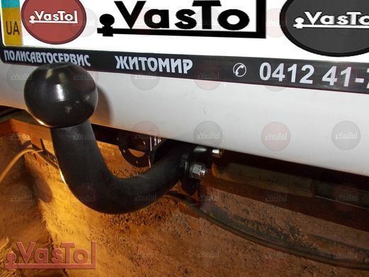 Фаркоп Toyota Land Cruiser 200 2007-&hellip; з'ємний гак на 2х гвинтах TY-22