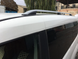 Рейлинги на крышу Fiat Doblo 2010+ цельные серые CROWN короткая база