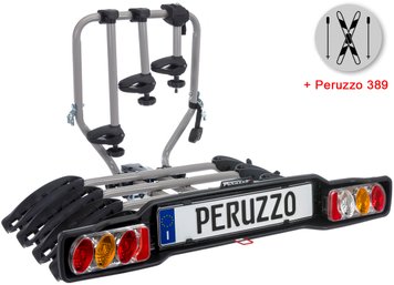 Велокрепление с креплением для лыж Peruzzo 668-4 Siena 4 + 389 Ski & Snowboard Carrier (PZ 668-4- 389)