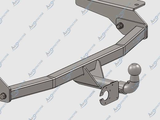 Фаркоп ВАЗ 2107 Жигули 1982-2014 седан несъемный крюк Автоприбор В.3