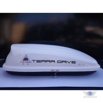 Автобокс Терра Драйв 320 белый глянец 134х80х36 см правосторонний