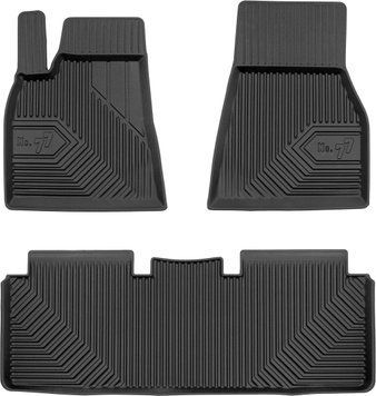 Поліуретанові коври Tesla Model S 2012-2020 (FG 77408623) в салон Frogum №77
