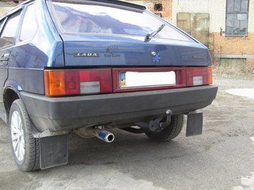 Фаркоп ВАЗ 2108 LADA бампер 1984-2003 хэтчбек несъемный крюк Автоприбор В.4
