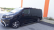 Рейлинги на крышу OPEL VIVARO 2019+ цельные серые SKYPORT средняя база