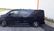 Рейлинги на крышу OPEL VIVARO 2019+ цельные серые SKYPORT средняя база