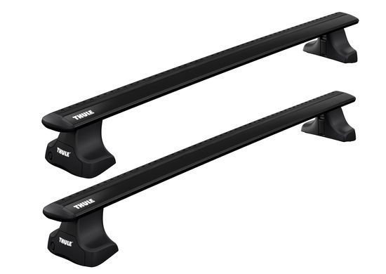 Поперечини Audi Q2/SQ2 (mkI) 2016&rarr; (TH 7113B-754-1843) Thule Wingbar Evo Rapid Black на гладкий дах