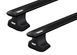 Поперечини Audi Q2/SQ2 (mkI) 2016&rarr; (TH 7113B-754-1843) Thule Wingbar Evo Rapid Black на гладкий дах