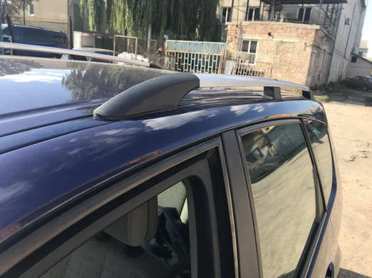Рейлинги на крышу RENAULT GRAND SCENIC II 2002-2009 ножка из пластика хром