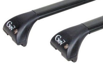 Поперечки Ford Ecosport (mkII) 2012&rarr; (GE 9200-9267) GeV GeO черный на інтегровані рейлінги