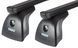 Багажник Renault Clio (mkIII)(хетчбэк) 2005-2014 (TH 760-751-3091) Thule Squarebar в штатне місце