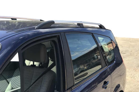 Рейлинги на крышу RENAULT SCENIC II 2002-2009 ножка из пластика хром