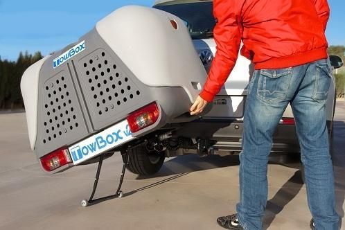 Бокс на фаркоп TowCar TowBox V2 Grey (TC T2X000C)