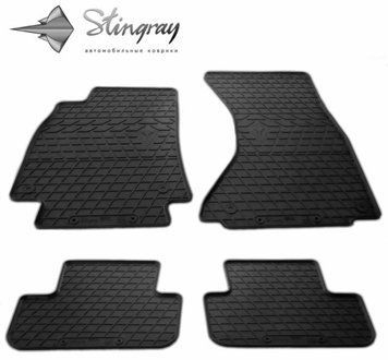 Килимки AUDI A4B8 2007-2015 задній лівий Stingray резинові
