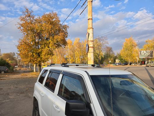 Перемычки Today v1 Volvo XC90 2015- на рейлинги, Сірий