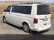 Рейлинги на крышу Volkswagen T6 2015-2020 цельные черные FLUSH TYPE интегрированные к\б