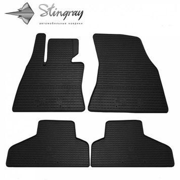 Килимки BMW X5F15 2013-2018) задній правий Stingray резинові