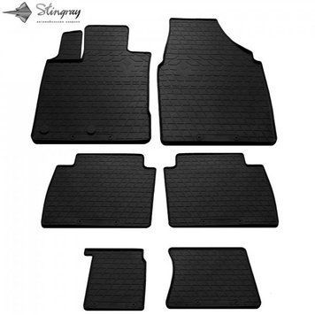 Килимки NISSAN Qashqai+2 2008-2014 задній правий 2 Stingray резинові